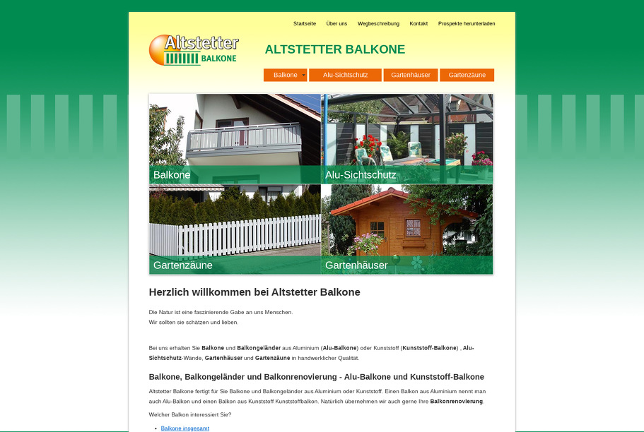 KLAUS ALTSTETTER - ALTSTETTER BALKONE