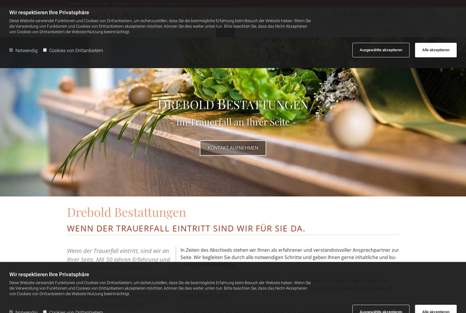 DREBOLD BESTATTUNGEN