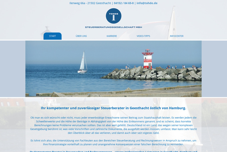 STEUERBERATUNGSGESELLSCHAFT TOHDE MBH